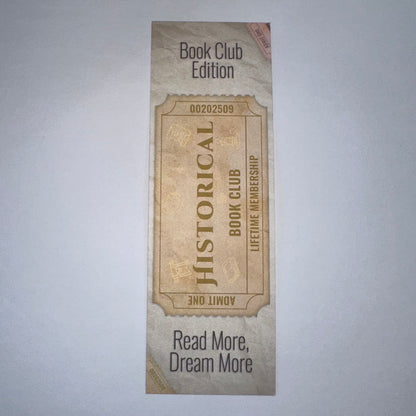 Ticket Stub Bookmarks