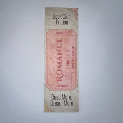 Ticket Stub Bookmarks