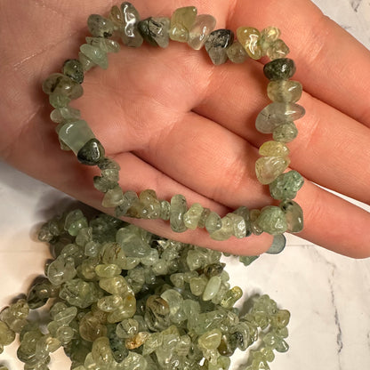 Natural Stone Chip Bracelets