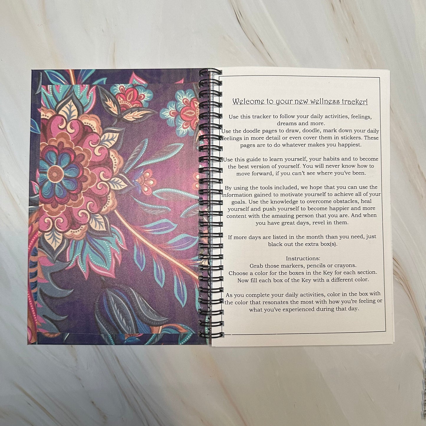 Wellness Tracker & Journal Set