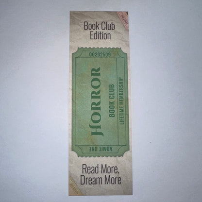 Ticket Stub Bookmarks