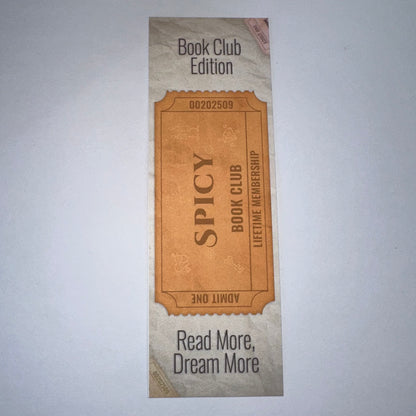 Ticket Stub Bookmarks