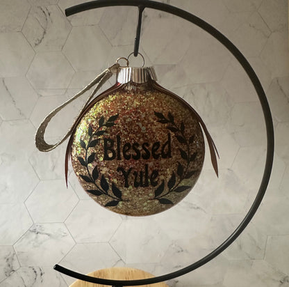 Decorative Glass Ornaments (Yule)