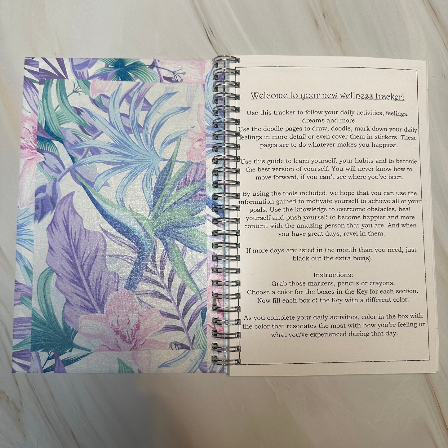 Wellness Tracker & Journal Set