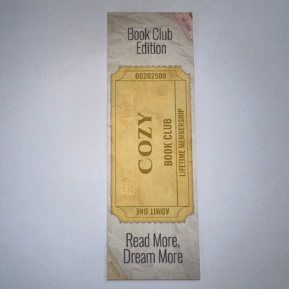 Ticket Stub Bookmarks