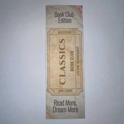 Ticket Stub Bookmarks