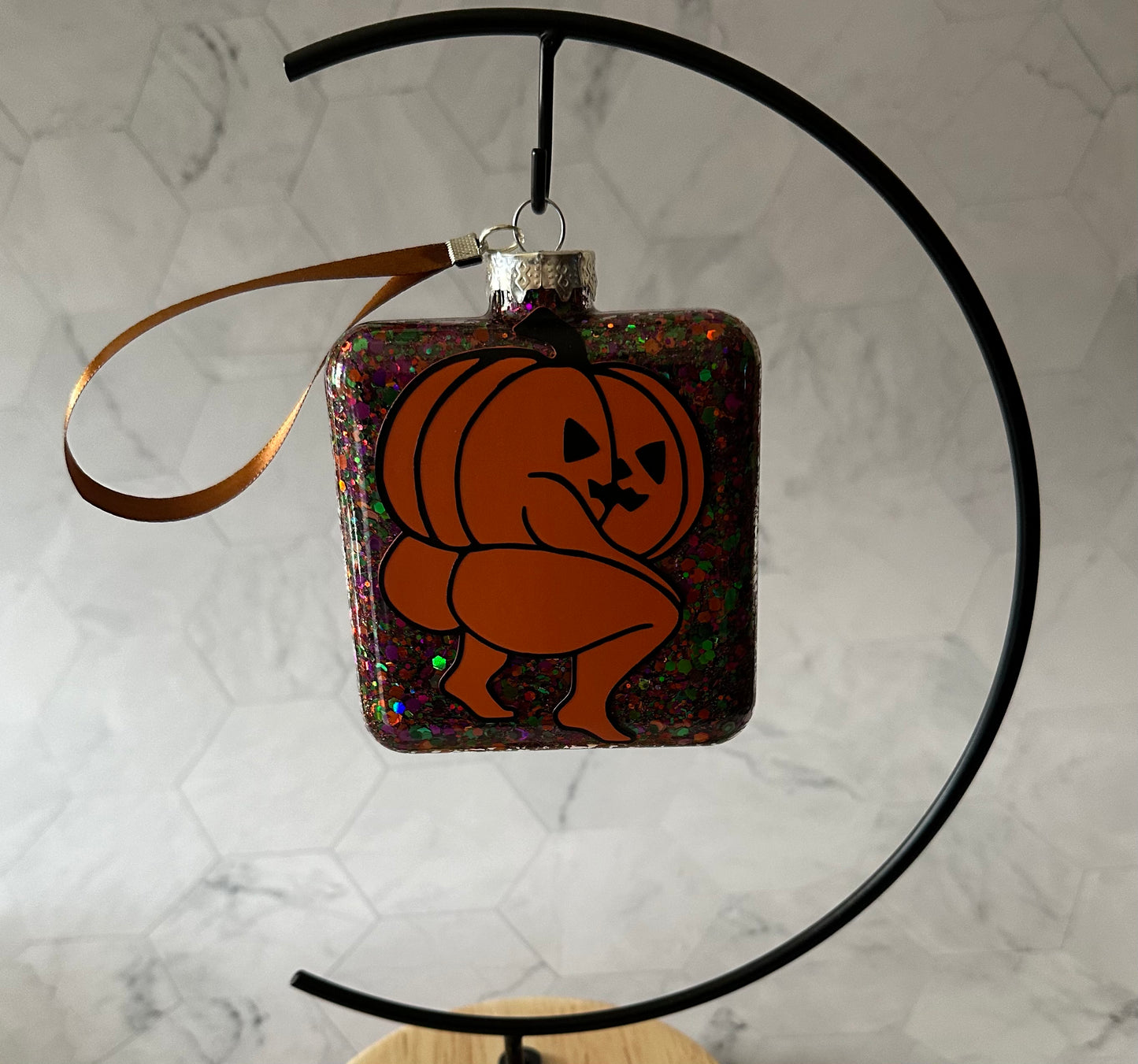 Decorative Glass Ornament (Samhain)