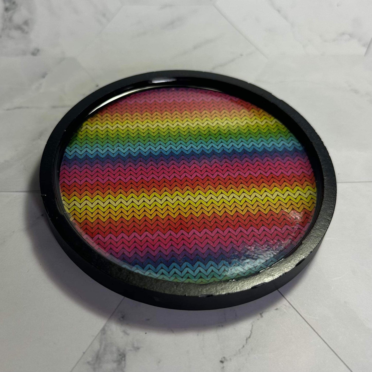 Rainbow Coasters & Trays (Single)