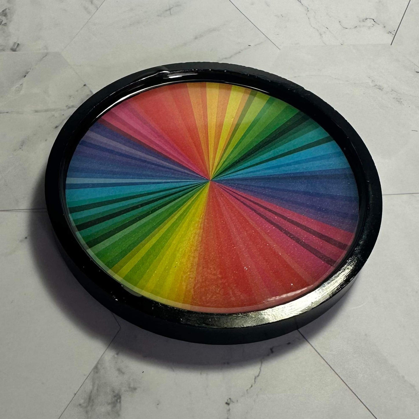 Rainbow Coasters & Trays (Single)