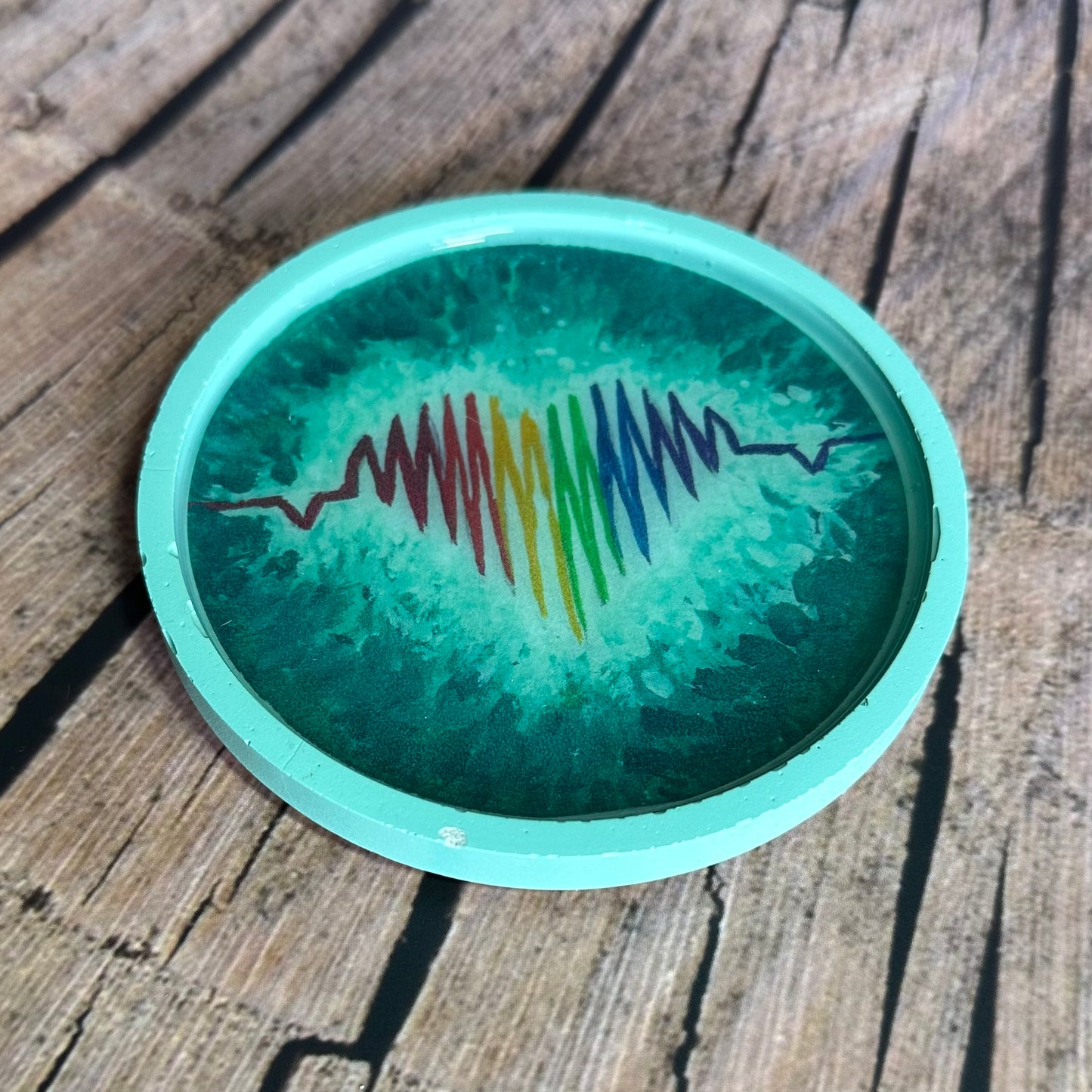 Rainbow Coasters & Trays (Single)