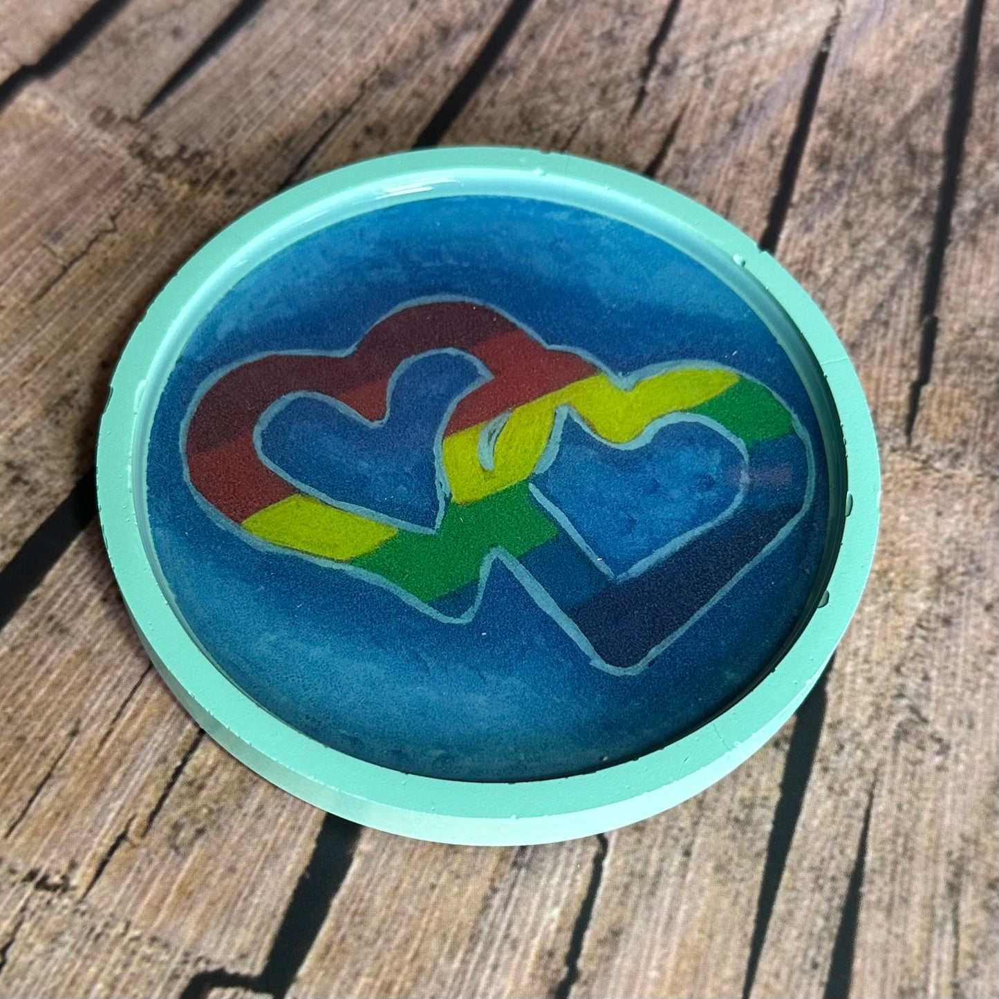 Rainbow Coasters & Trays (Single)