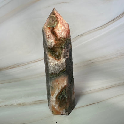 Moss Agate Obelisks